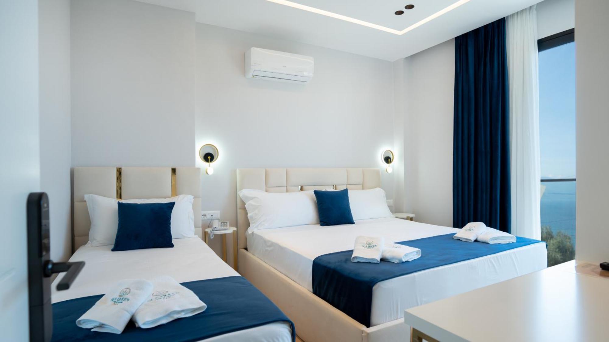 Sea Queen Luxury Hotel Radhimë Exterior foto